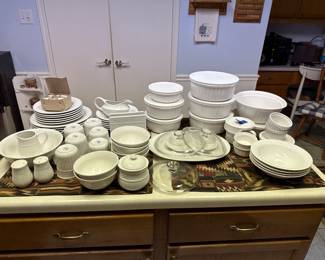 Corning Ware and Gibson 