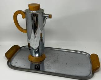Lot 93 | Arts Deco Revival Coffee & Tray
