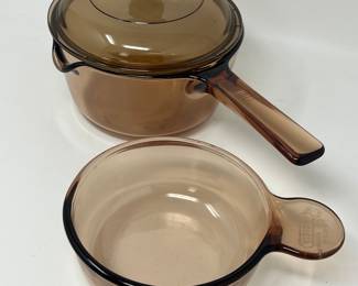 Lot 54 | Visions by Corning Small Lidded Sauce Pot
