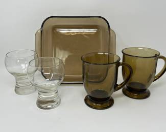 Lot 48 | CorningWare Vision Baking Dish, Mugs
