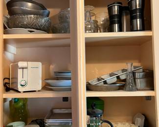 Lot 109 | Kitchen Cabinet Contents, Bowls Etc.
