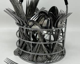 Lot 103 | Rogers Flatware in Caddy
