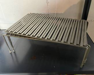 Lot 247 | Metal Shelf Storage Racks
