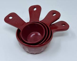 Lot 59 | Red Measuring Cups
