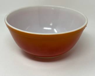 Lot 56 | Pyrex 403 Flameglo Vintage Nesting Mixing Bowl
