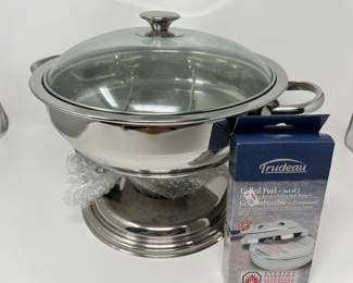 Lot 25 | Chaffer Warming Dish with Fuel
