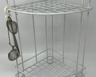 Lot 90 | Corner Shelf Storage
