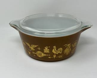 Lot 37 | Vintage Pyrex Early American with Lid
