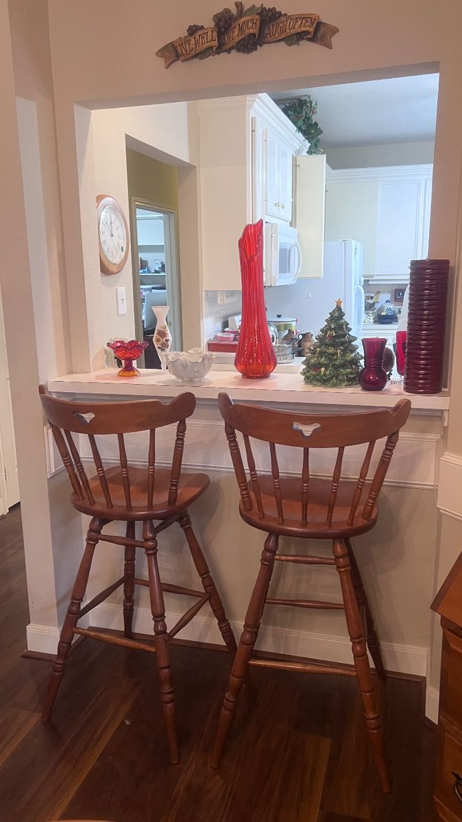 Solid Wood Bar Stools