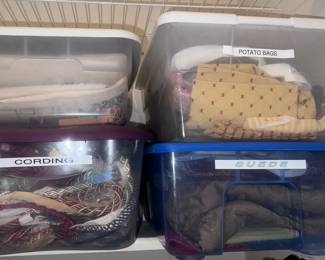 Cording, Potato Bags, suede 