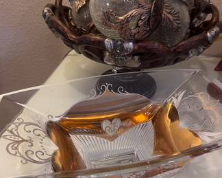 Beautiful glass bowls 