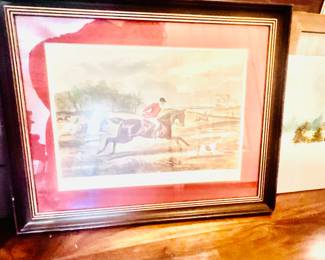 Professionaly Framed wall art 