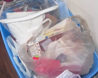 Containers of fabric