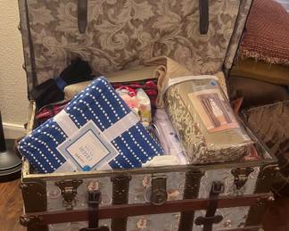 Vintage Hope Chest full of lots of treasures 