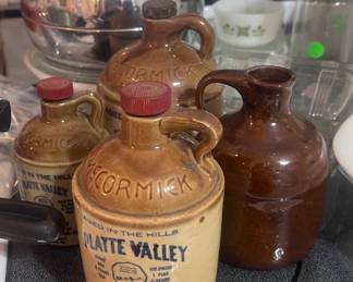 Vintage McCormick collector Jugs