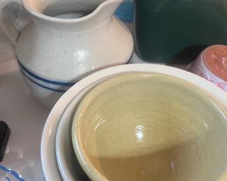 Vintage pitchers & Bowls