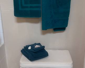 Vintage Bathroom Hamper 