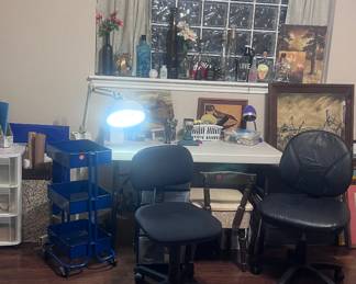 Sewing chair. Rolling chairs