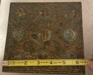 Tiffany Studios Zodiac Cigarette Box