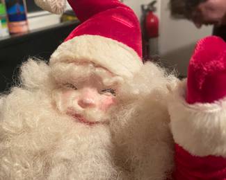 Thoren’s music box .. Vintage Santa 1940’s