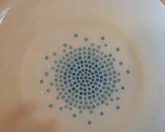 Fire King.. Blue Mosaic