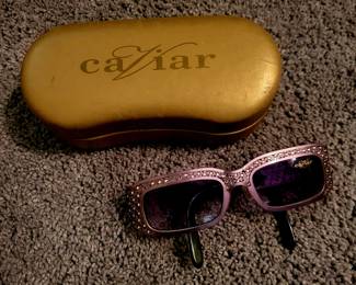 VINTAGE CAVIAR BRAND LADIES SUNGLASSES 
