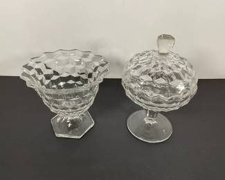 Fostoria Glass Candy Dishes