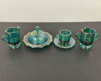 kids Carnival glass pieces