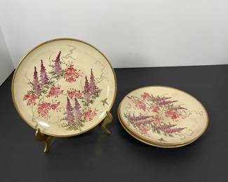 Japanese hand Painted Plates