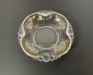 Duncan Miller Teardrop Glass Dish