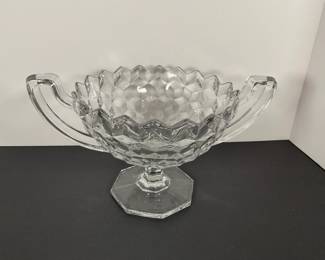 Fostoria Americana Oval trophy Bowl