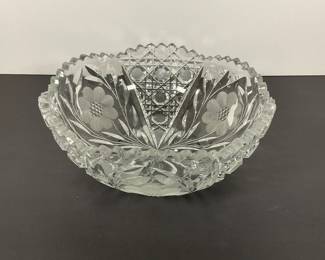 American Cut Glass Bowl
