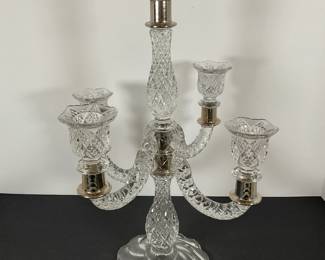 Glass Candelabra