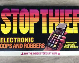 Stop Thief Vintage Board Game Electronic