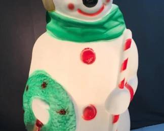 Snowman EMpire blow Mold