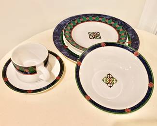 $240 - Pfaltzgraff "Amalfi Classic" - 8 place settings  