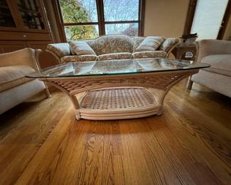 Wicker All Season Furniture - Coffee Table