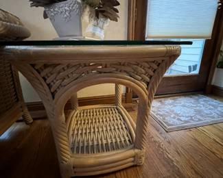 Wicker All Season Furniture - Side Table