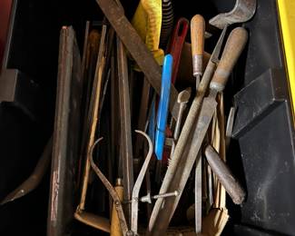 Full bins with tools
