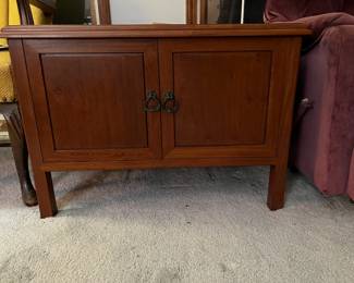 1960s Rosewood table with double doors from Hong Kong 