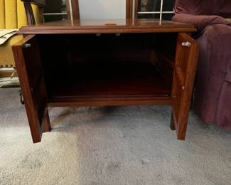 1960s Rosewood table with double doors from Hong Kong 