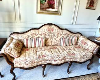 Southwood Hickory Regency style sofa