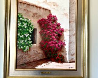 Maximo Cortina signed oil