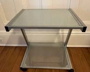 Printer Stand Table On Casters
