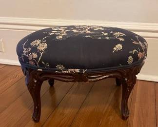 Vintage Foot Stool, C. Early 20th Century
