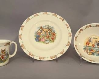 Royal Doulton Bunnykins Pattern Child's Place Setting
