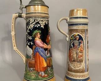 German Beer Mug And Beer Stein
