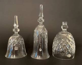 One Crystal And Two Glass Bells
