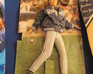 "New York Yankees" Barbie