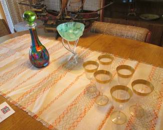 Franciscan Wine Goblets "Rambler Rose"